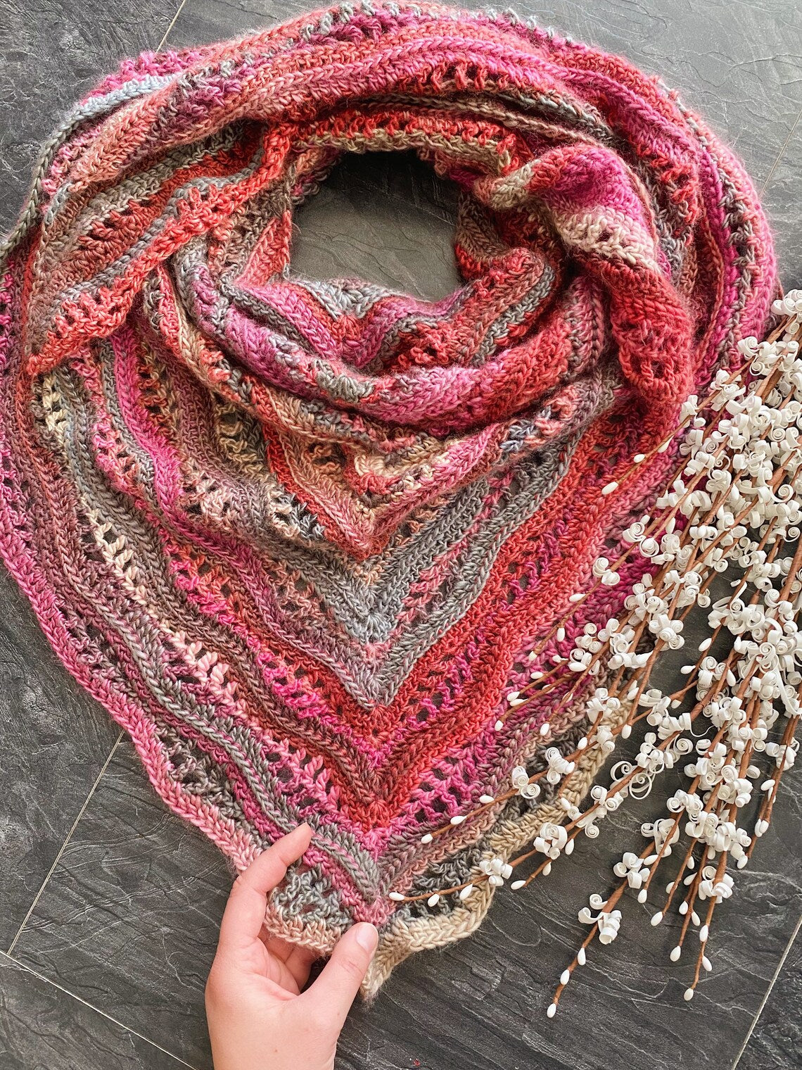 Victorian Shawl Crochet Pattern