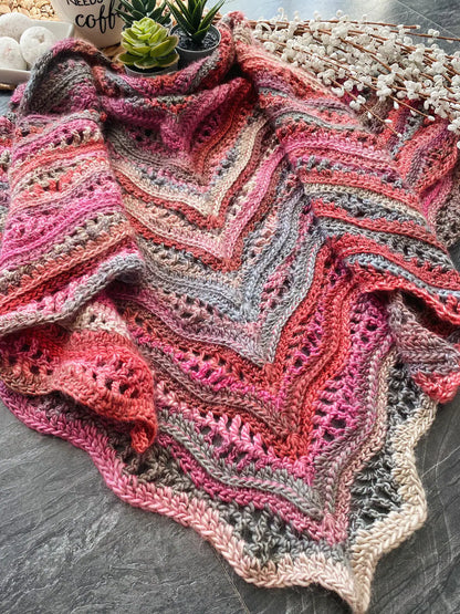 Victorian Shawl Crochet Pattern