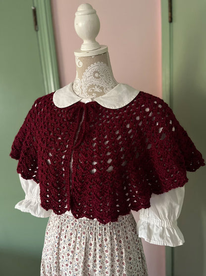 Victorian Capelet Crochet Pattern