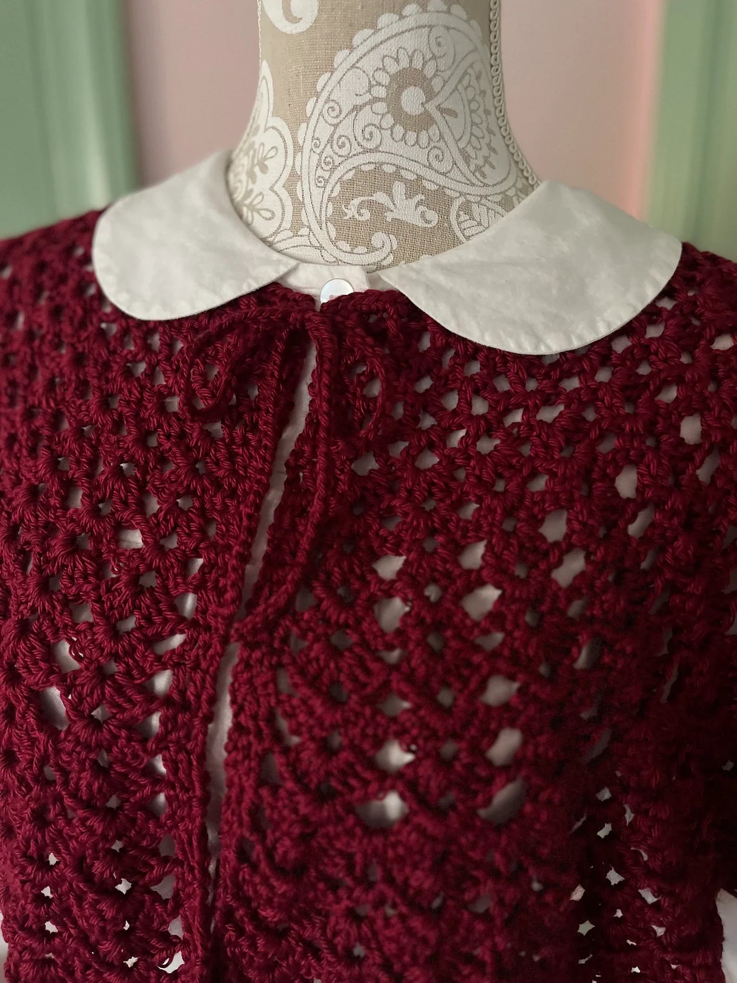 Victorian Capelet Crochet Pattern