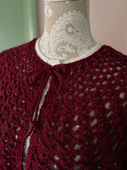 Victorian Capelet Crochet Pattern