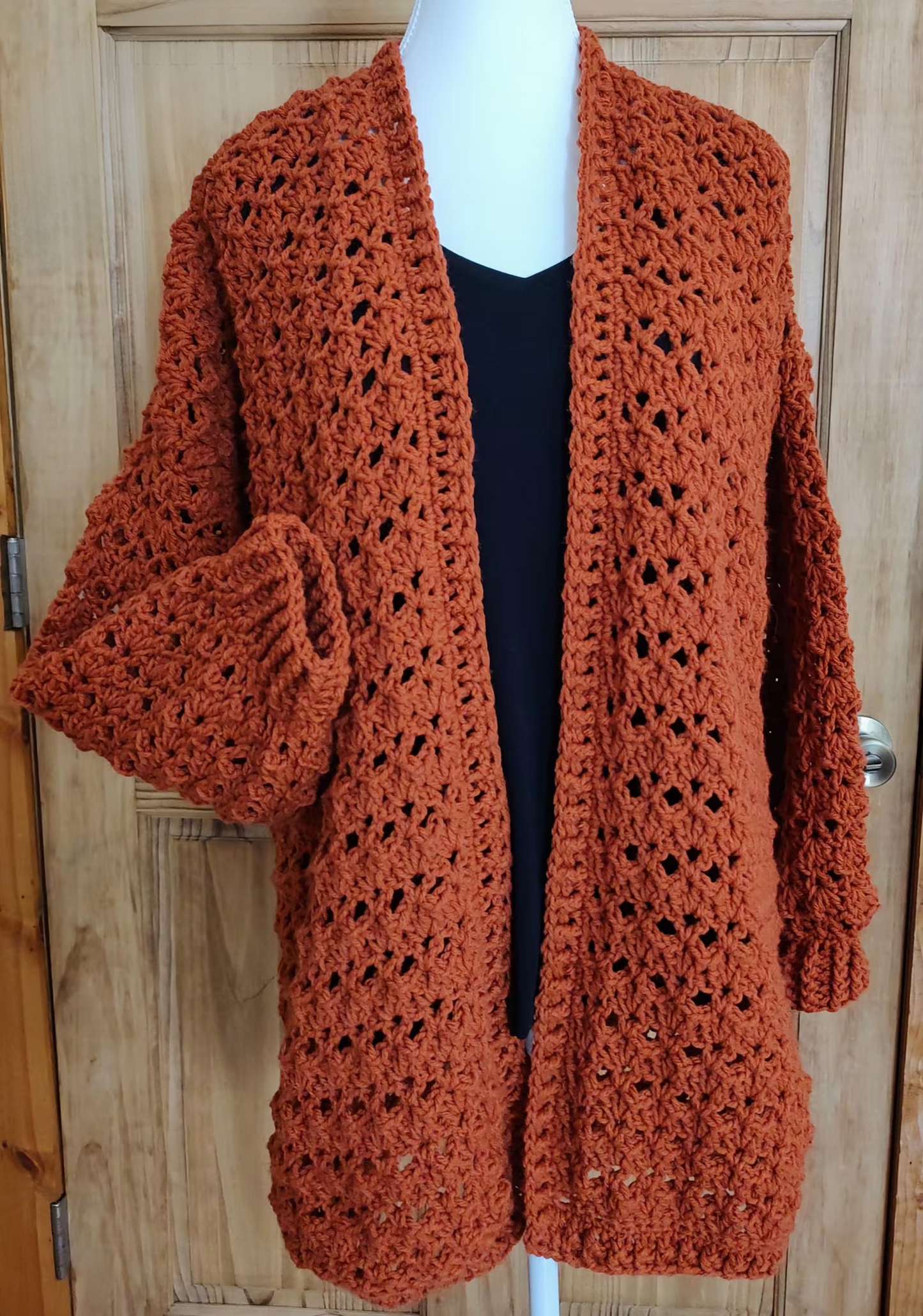 Vintage Lace Crochet Cardigan Pattern