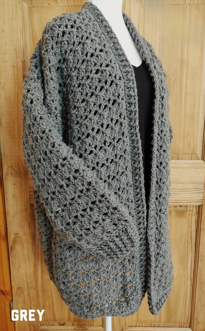 Vintage Lace Crochet Cardigan Pattern