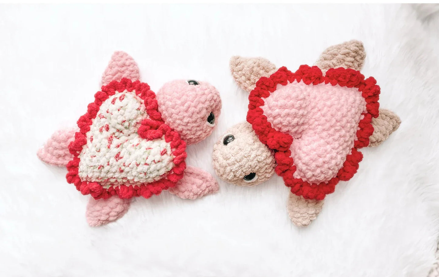 Valentines Turtle Crochet Pattern