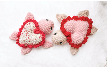 Valentines Turtle Crochet Pattern
