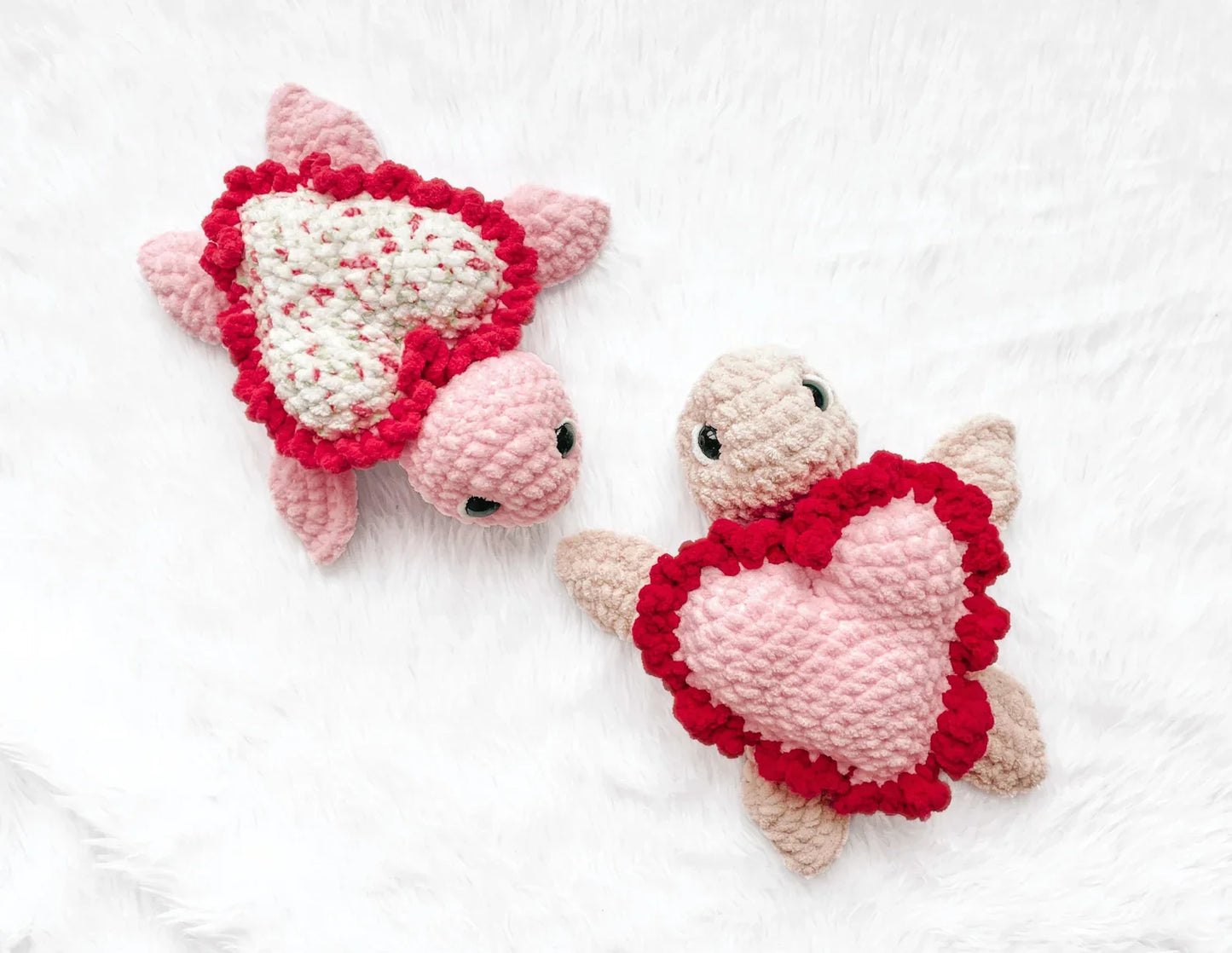Valentines Turtle Crochet Pattern