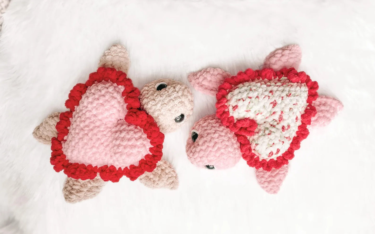 Valentines Turtle Crochet Pattern