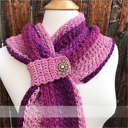 Winter Wishes Scarf Crochet Pattern