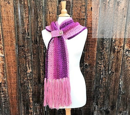 Winter Wishes Scarf Crochet Pattern