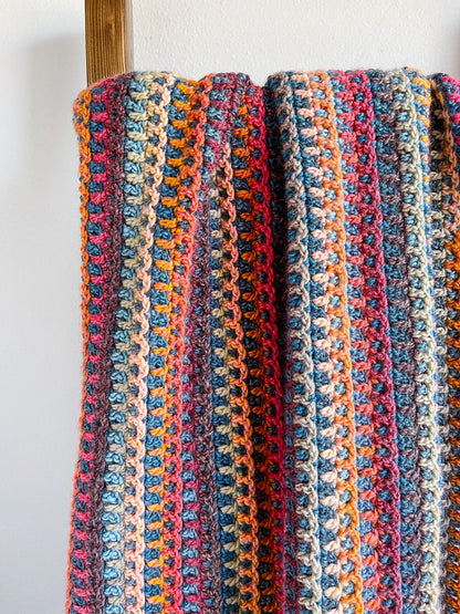 Woven Blanket Crochet Pattern