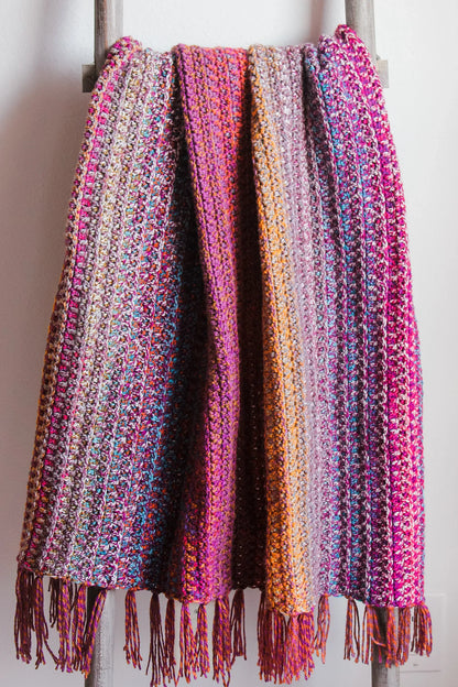Woven Blanket Crochet Pattern