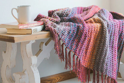 Woven Blanket Crochet Pattern