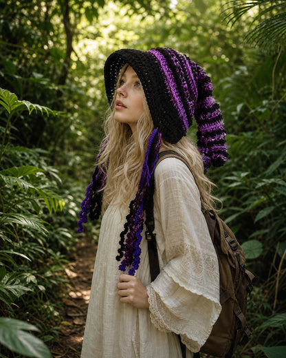 Pixie Hat Hoodie Crochet Pattern