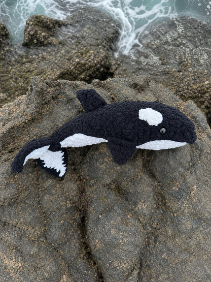 Orca Whale Amigurumi Crochet Pattern