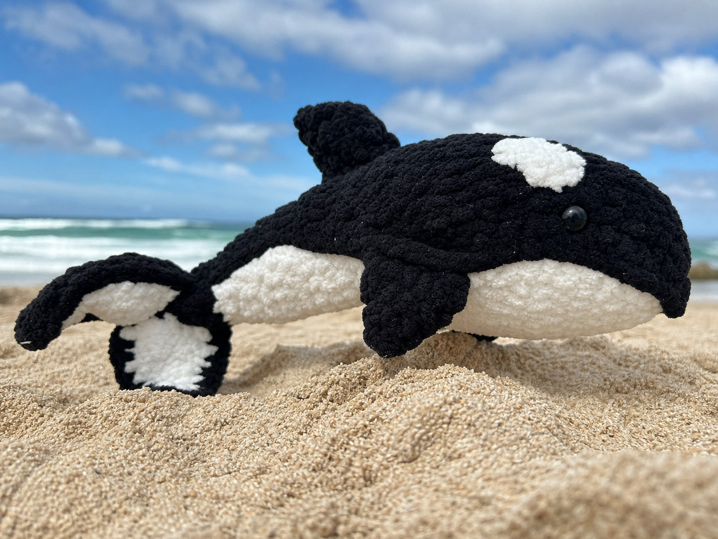Orca Whale Amigurumi Crochet Pattern