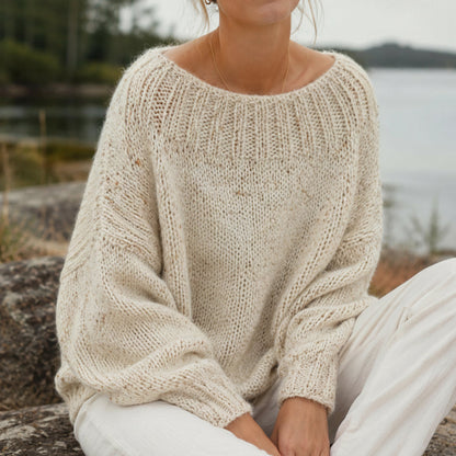 Cloud Halo Sweater Knitting Pattern