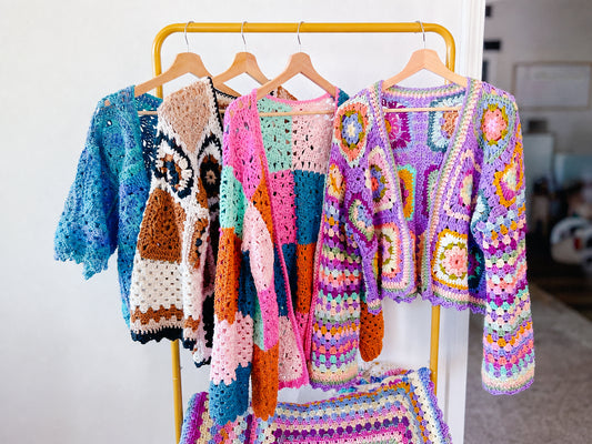 Chloe Cardigan Crochet Pattern