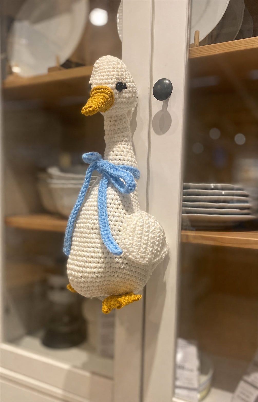 Grocery Bag Goose Crochet Pattern