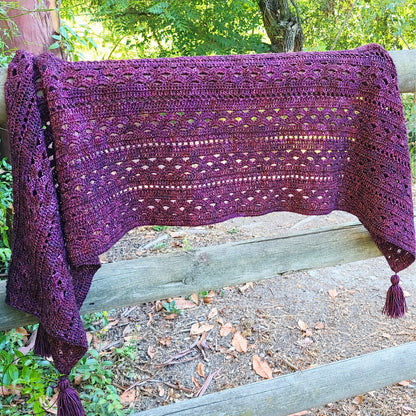 Lacy Wrap Shawl Crochet Pattern