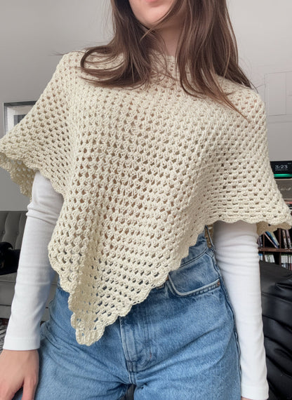 Houston Poncho Crochet Pattern