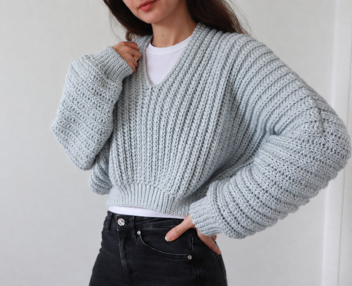 Super Slouchy Sweater Crochet Pattern