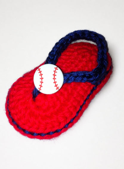 Baby Flip Flops Crochet Pattern