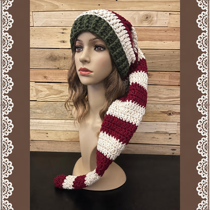 Elf Winter Hat Crochet Pattern