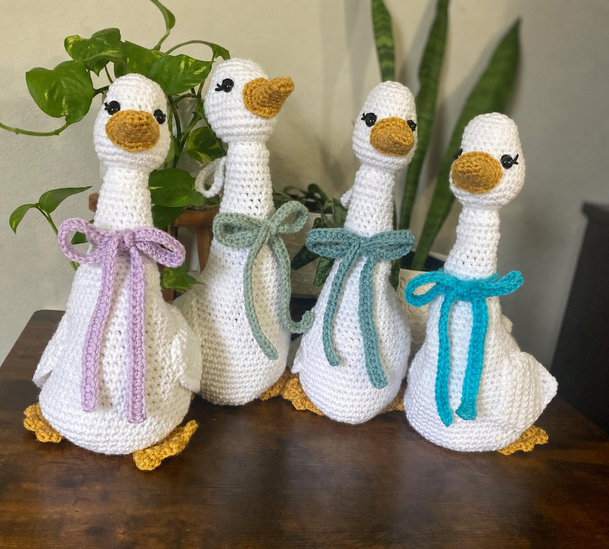 Grocery Bag Goose Crochet Pattern
