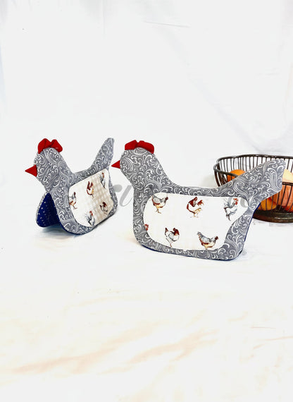 Henrietta Chicken Oven Mitt Sewing Pattern