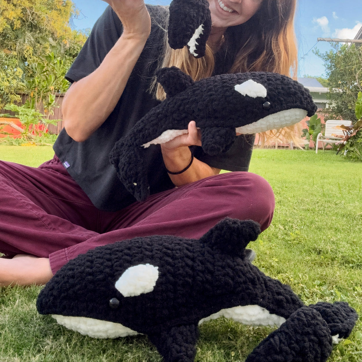 Orca Whale Amigurumi Crochet Pattern