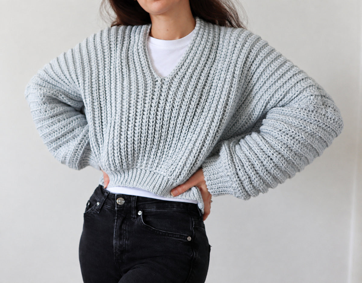 Super Slouchy Sweater Crochet Pattern