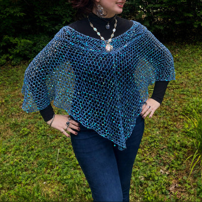 Pop Poncho Crochet Pattern