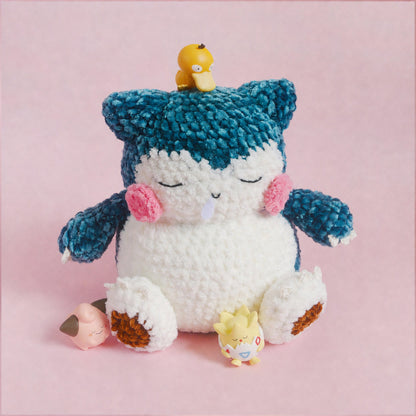 Sleepy Monster Amigurumi Crochet Pattern