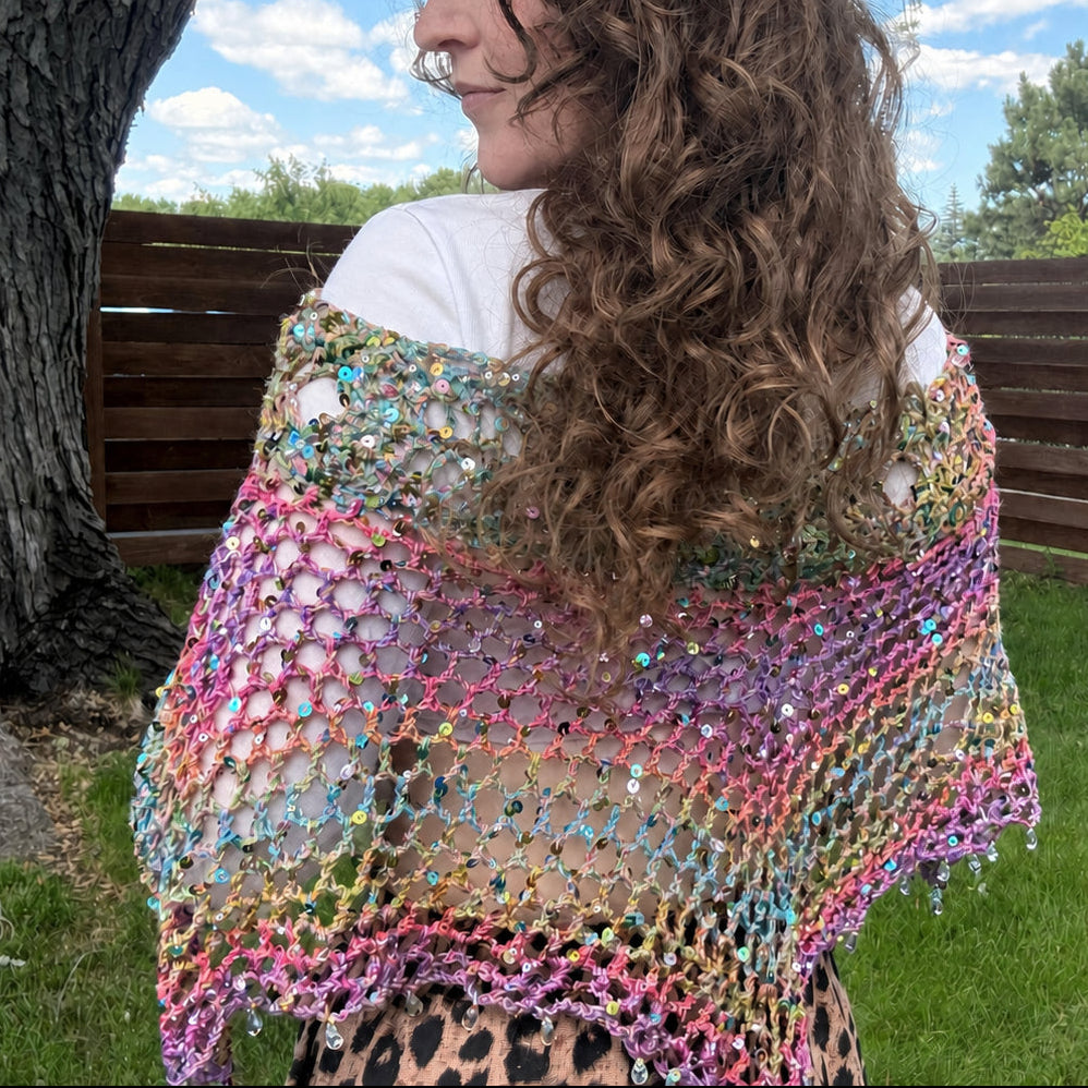 Pop Poncho Crochet Pattern
