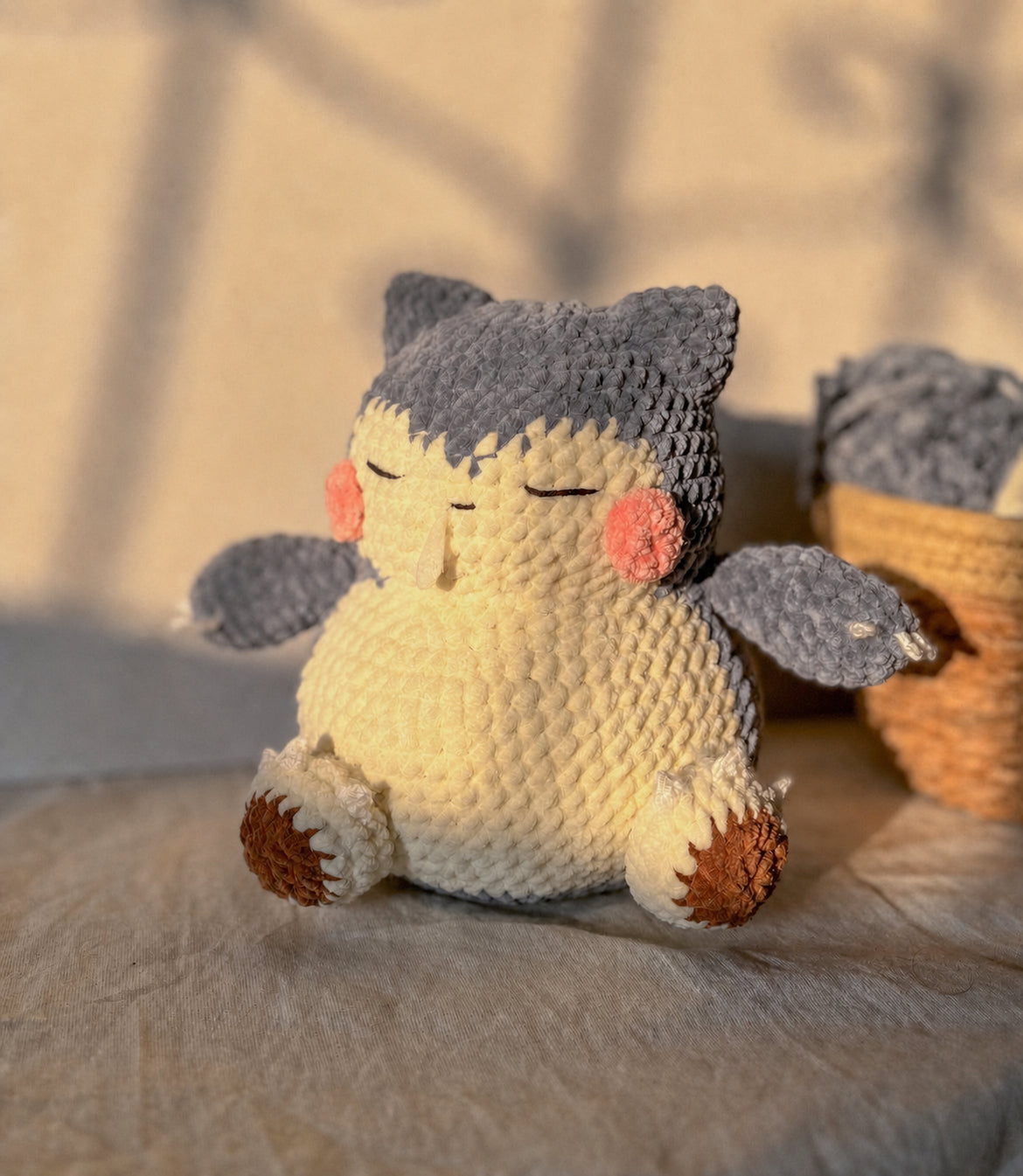 Sleepy Monster Amigurumi Crochet Pattern