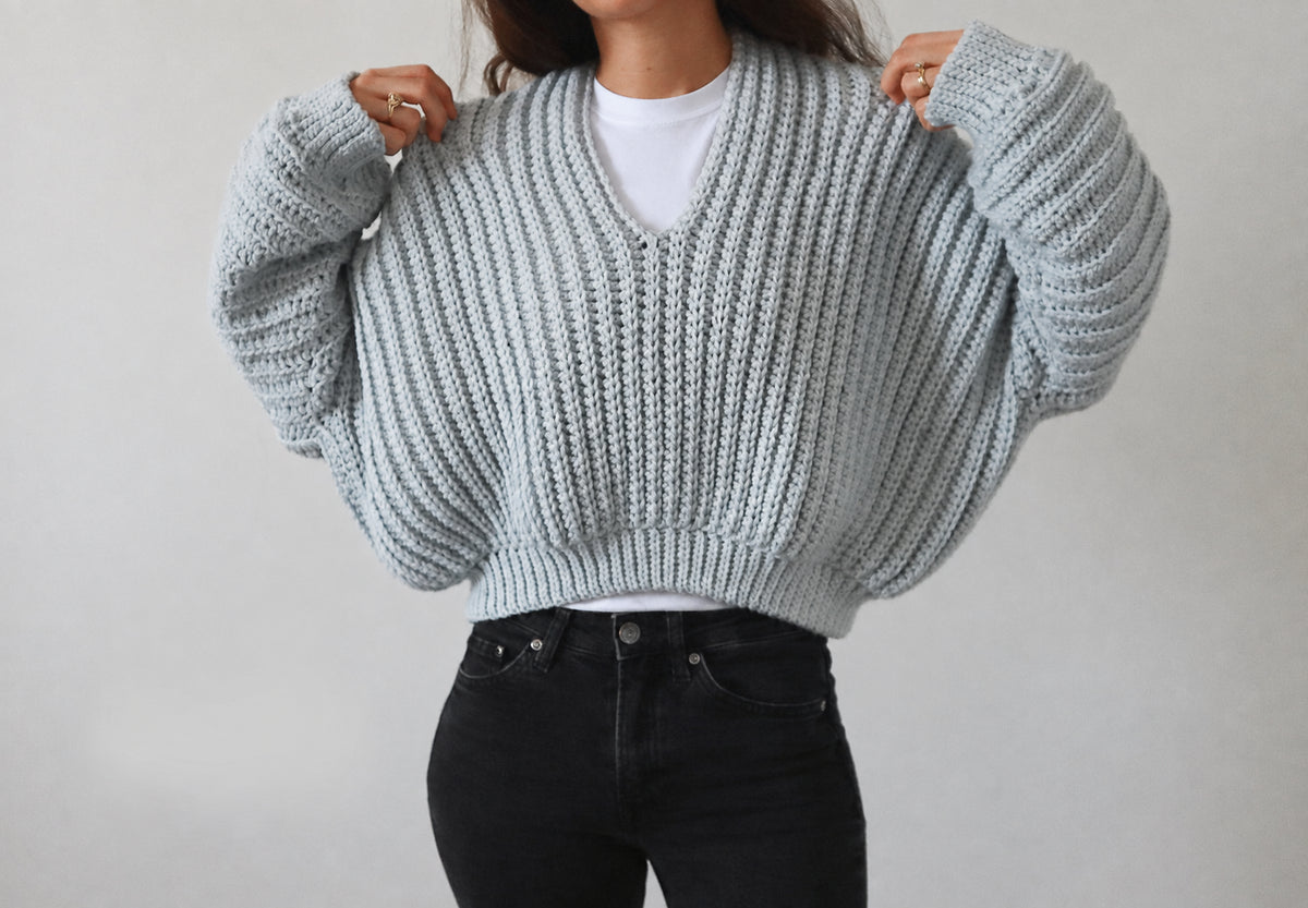 Super Slouchy Sweater Crochet Pattern