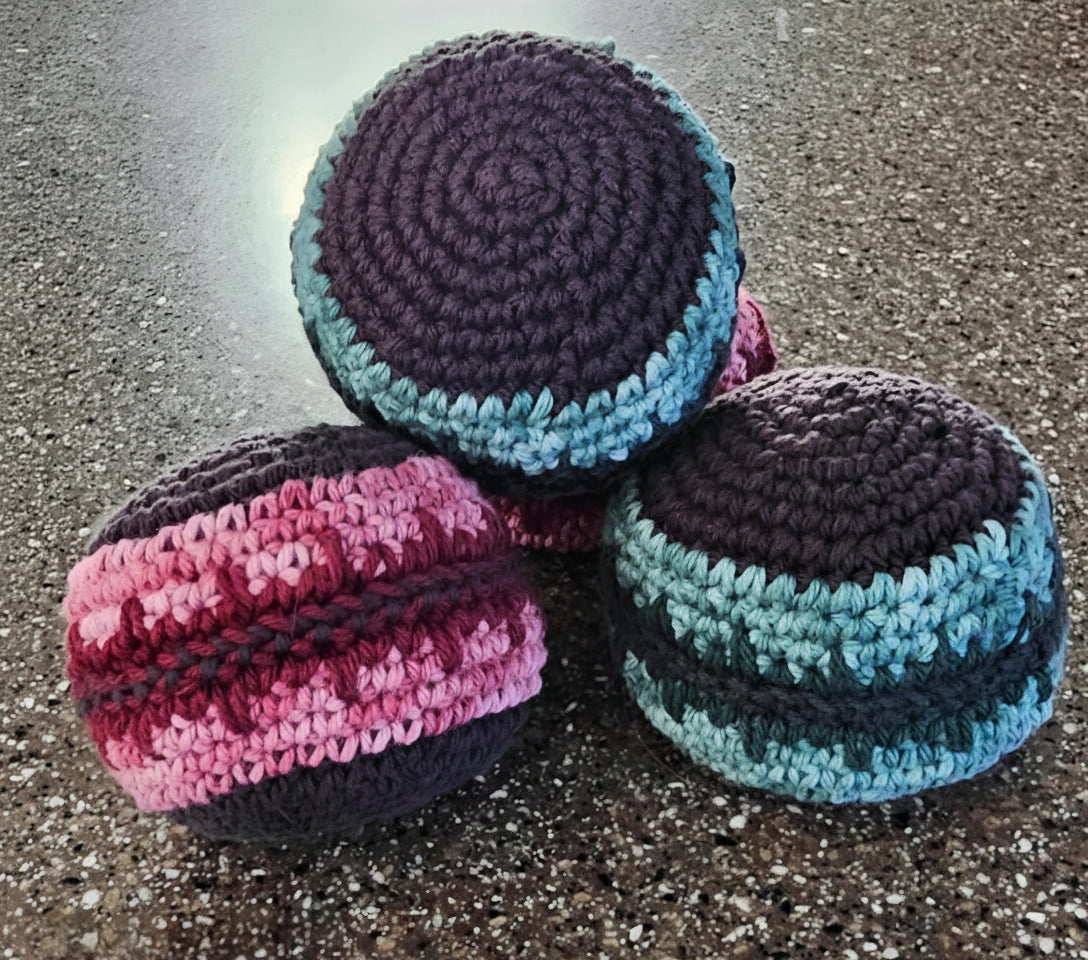 The Revival Regulation-Style Crochet Footbag Pattern
