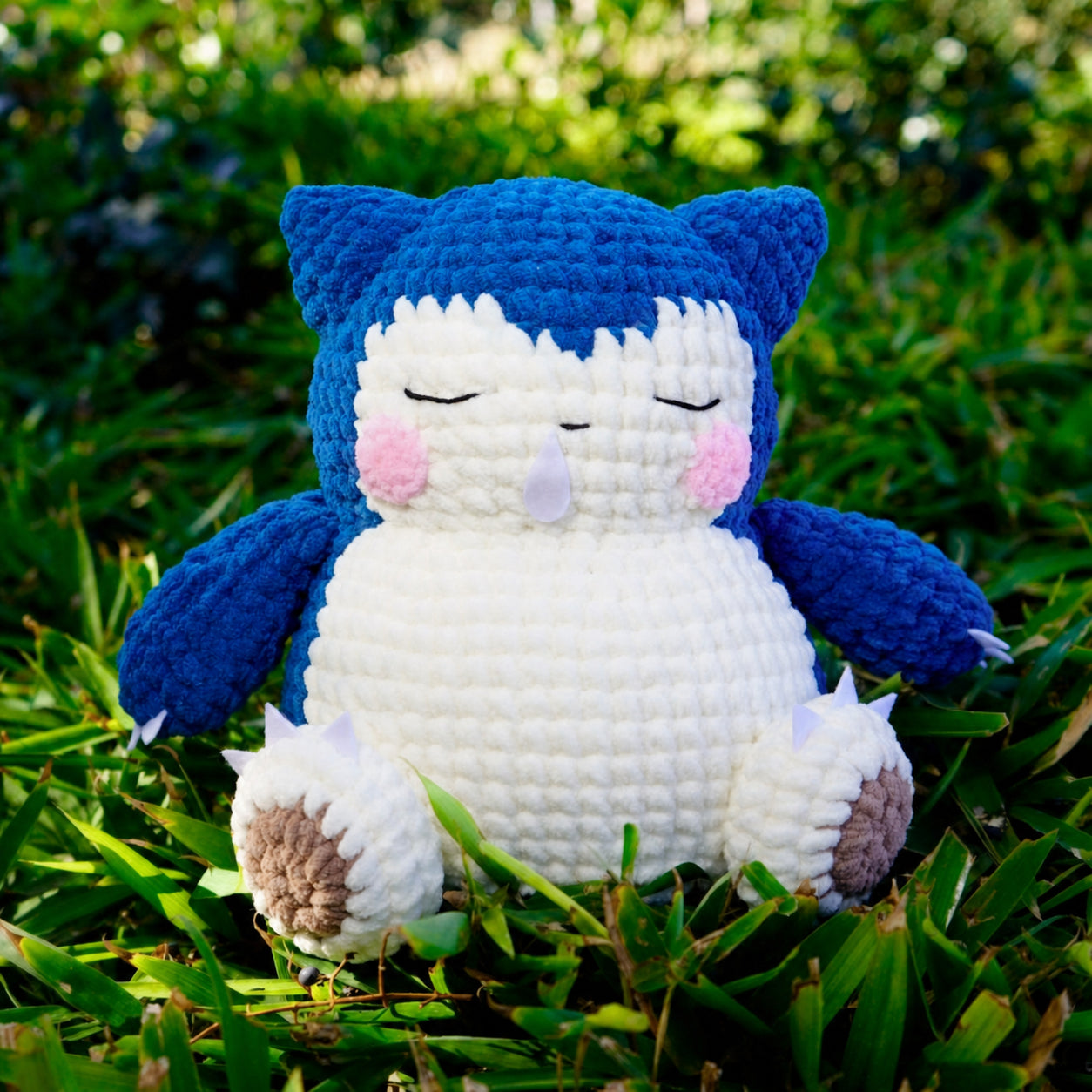 Sleepy Monster Amigurumi Crochet Pattern