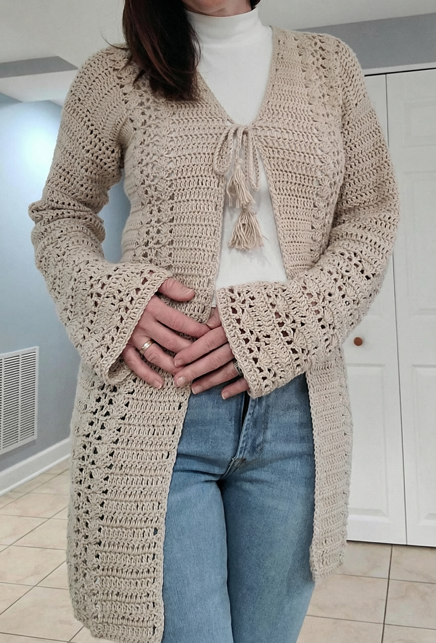 Aloya Cardigan Crochet Pattern