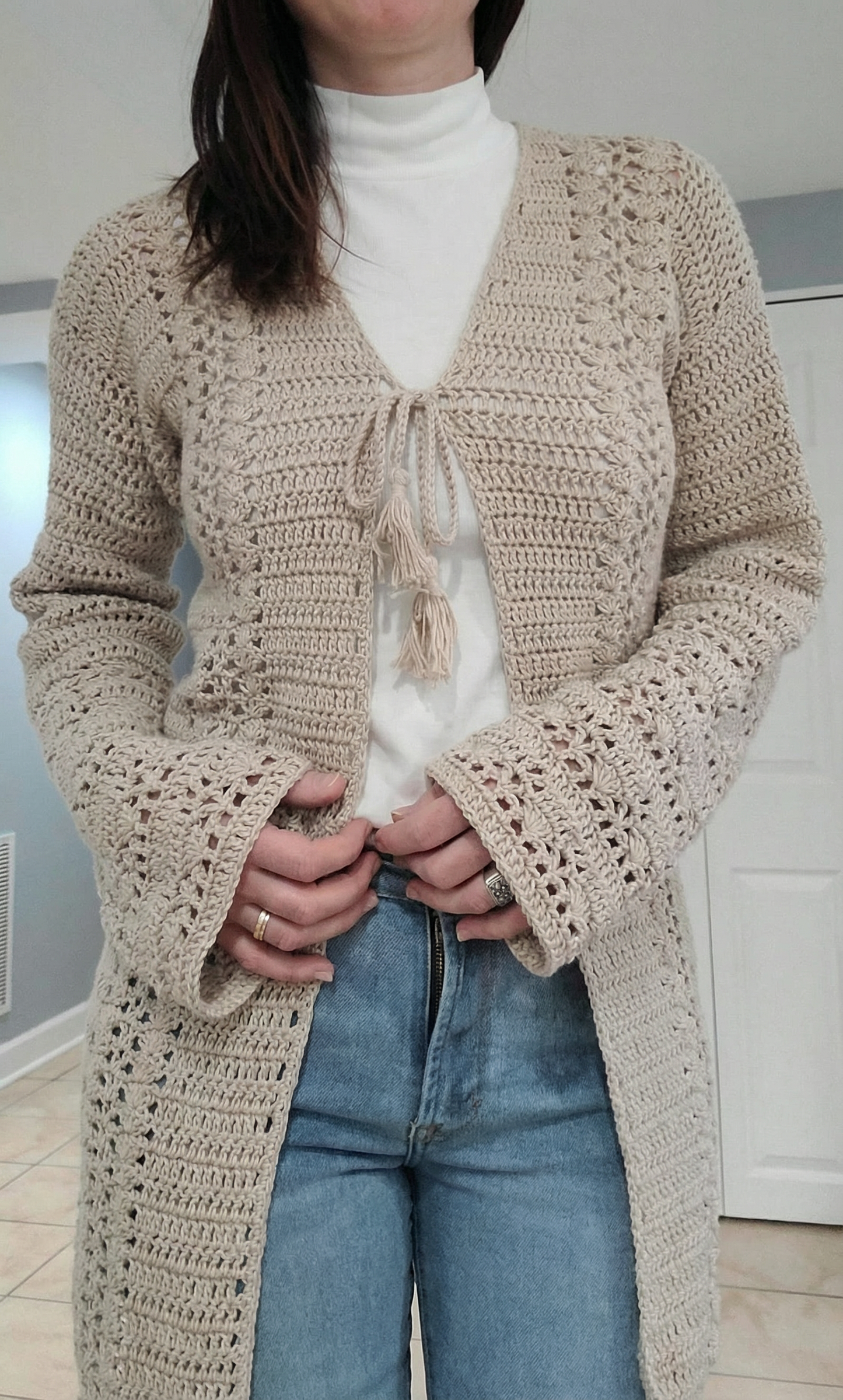 Aloya Cardigan Crochet Pattern