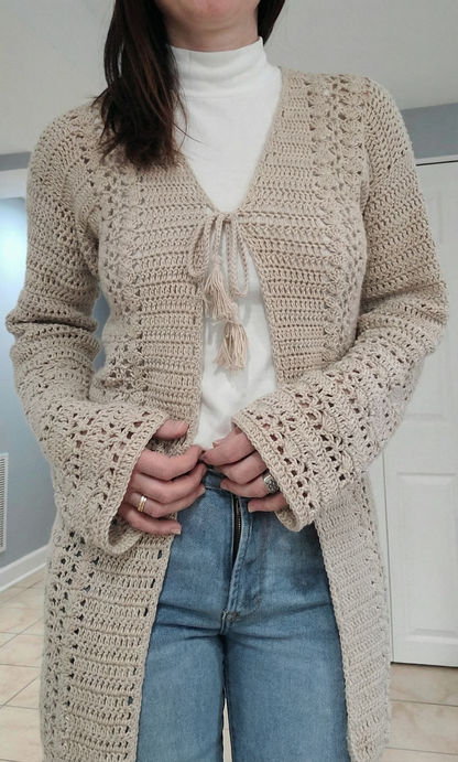 Aloya Cardigan Crochet Pattern