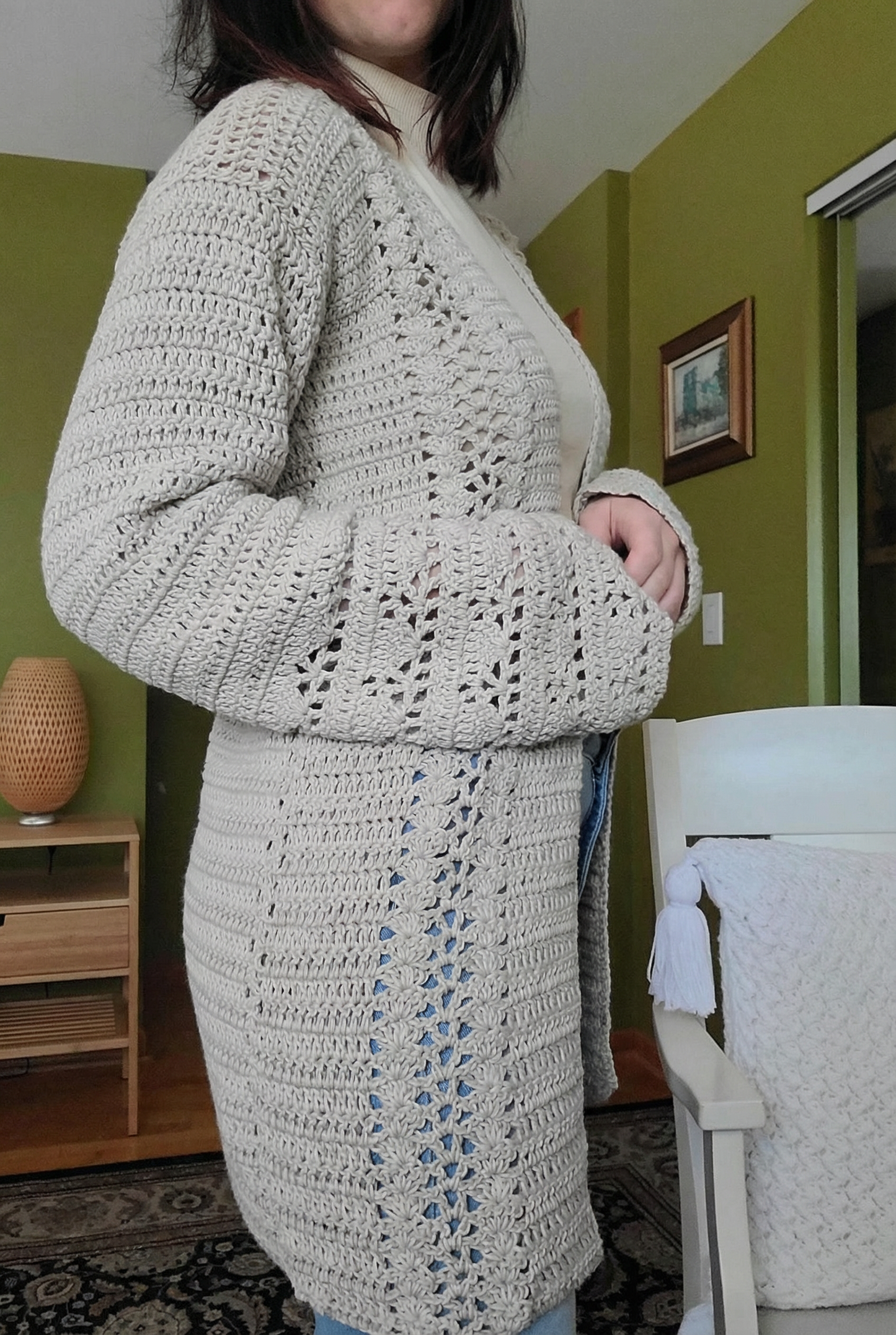 Aloya Cardigan Crochet Pattern