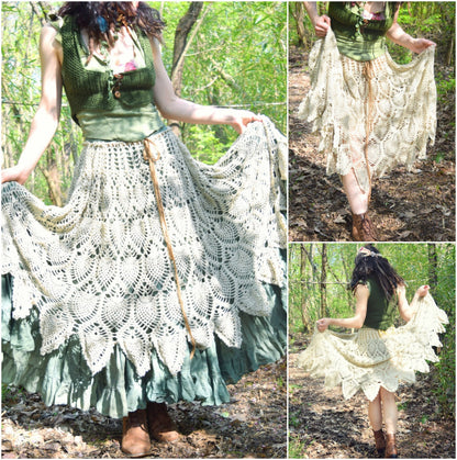 Convertible Pineapple Shawl Crochet Pattern