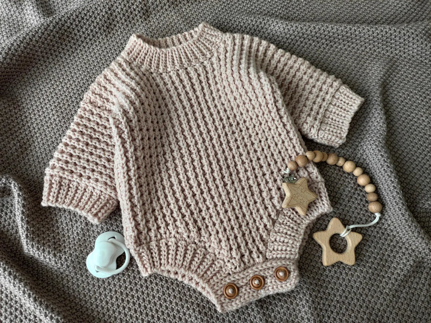 Baby Sleeved Overalls Crochet Pattern