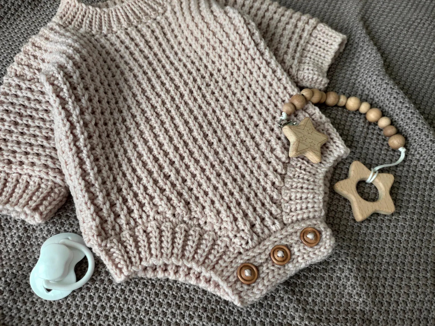 Baby Sleeved Overalls Crochet Pattern