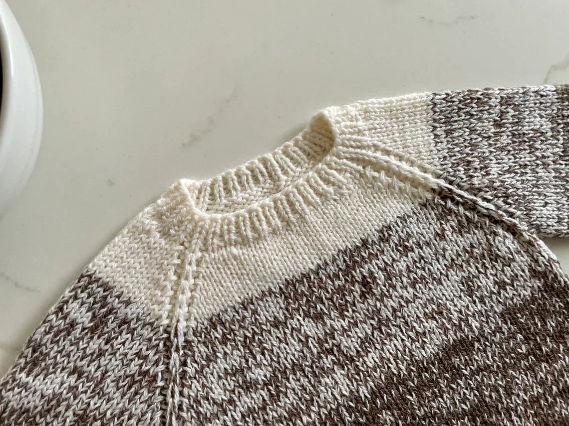 Sweater for Babies and Toddlers Knitting Pattern