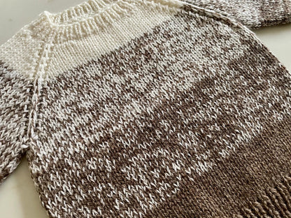 Sweater for Babies and Toddlers Knitting Pattern