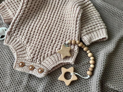 Baby Sleeved Overalls Crochet Pattern