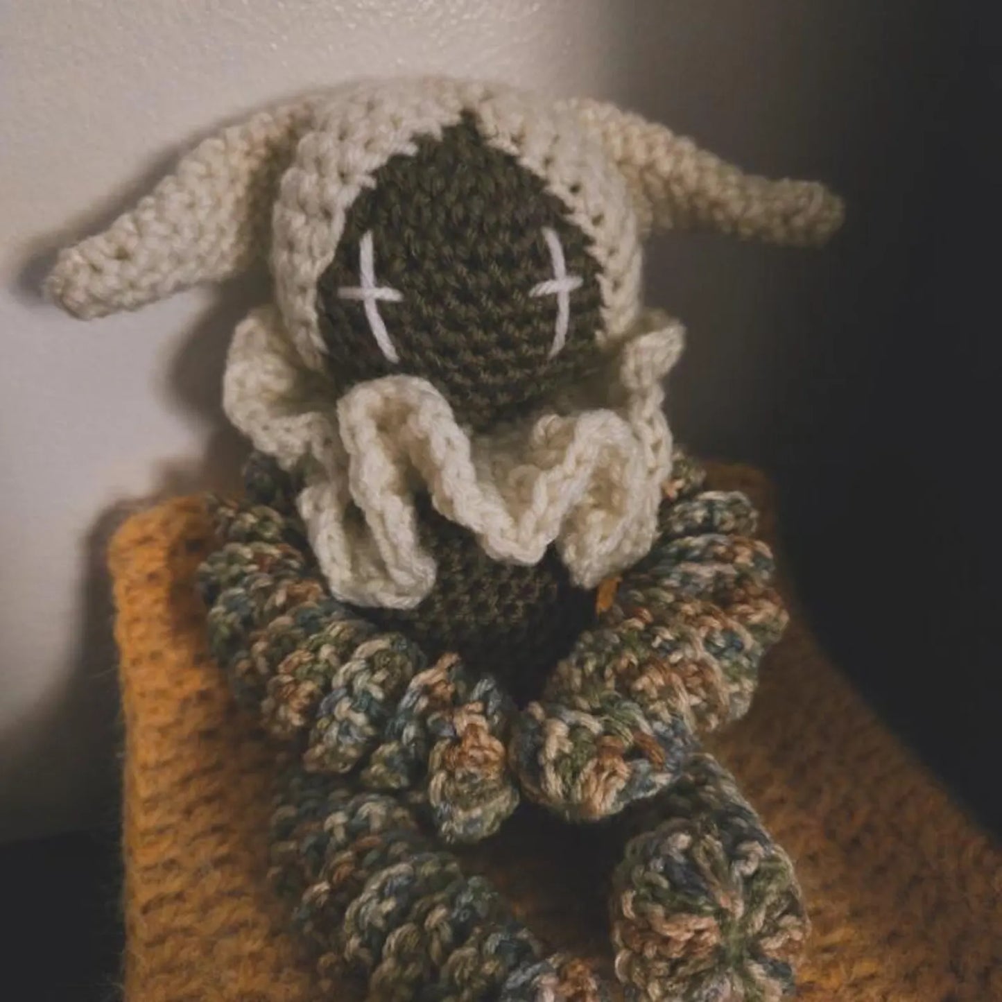 Spiral Clown Keychain Crochet Pattern