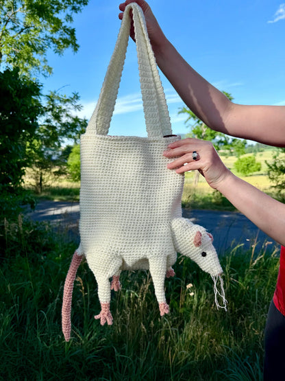 Rat Tote Bag Crochet Pattern